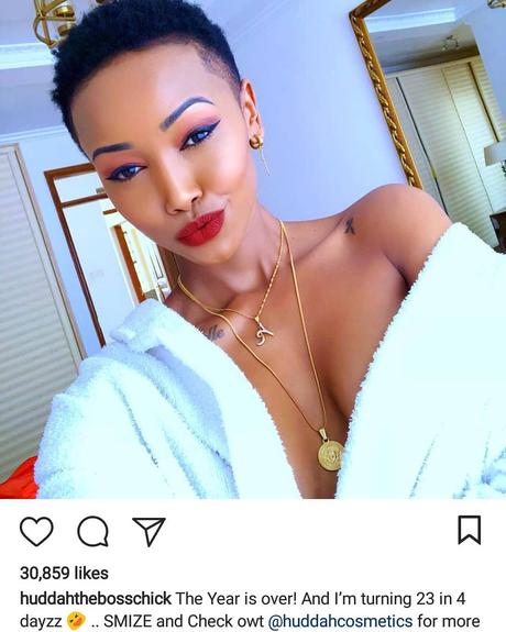 “I saw you acting on Vitimbi as Kayai and I was a toddler and you are still 23” Kenyans tear into Huddah Monroe after she reveals her age