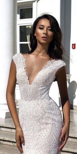 love in the palace tina valerdi wedding dresses v line neckline ivory lace dress