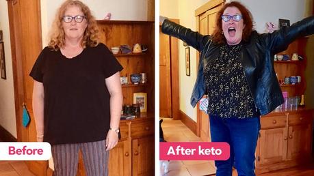 Jacquie after 6 months on keto