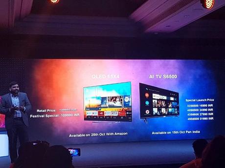 TCL 65X4 & TCL S6500 : Smart Televisions at a very smart price