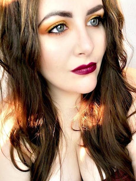 A Yellow Makeup Look / Blogtober