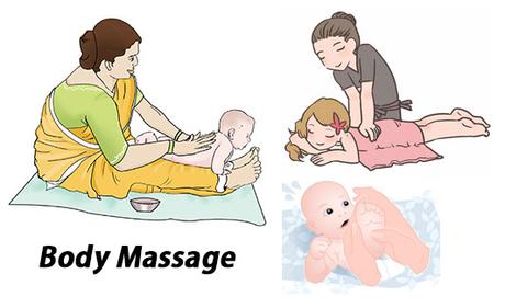 Baby Body Massage