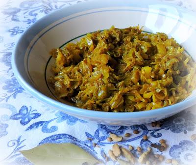 Indian Spiced Cabbage