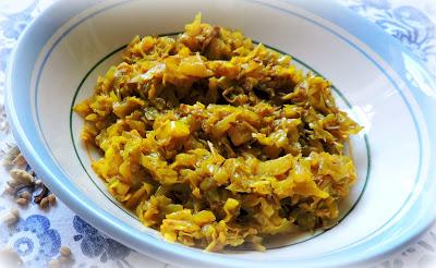 Indian Spiced Cabbage