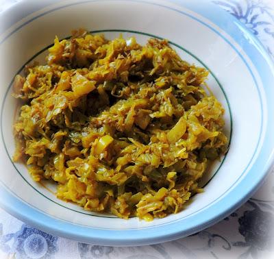 Indian Spiced Cabbage