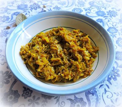 Indian Spiced Cabbage