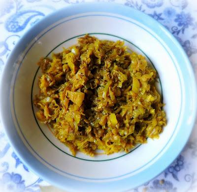 Indian Spiced Cabbage