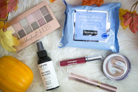 Favorite drugstore beauty products for fall