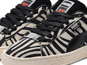 Rocked Black White: Puma Paul Stanley Suede Sneake