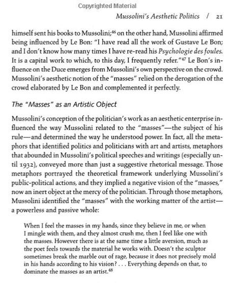 From Le Bon to Mussolini to Trump, a Single Unbroken Strand From Le Bon to Mussolini to Trump, a Single Unbroken Strand