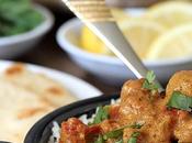 Easy Chicken Curry Served Over Basmati Rice