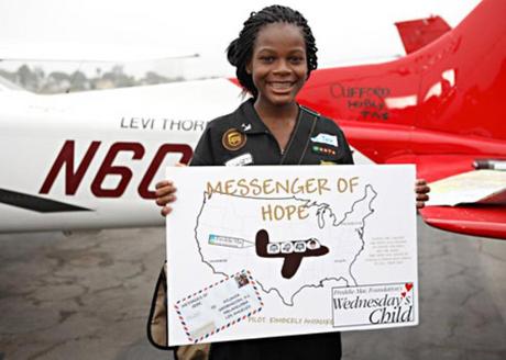 Meet 15-Year-Old Nigerian, Kimberly, The Youngest Black Female to Fly Aeroplane Across The U.S.