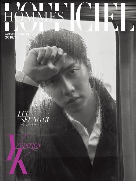 Lee Seung Gi, Lee Seung Gi L'Officiel Hommes, Lee Seung Gi 2018, 이승기