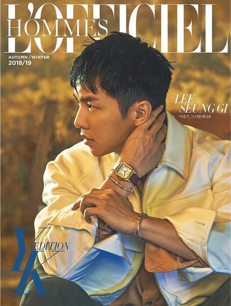 Lee Seung Gi, Lee Seung Gi L'Officiel Hommes, Lee Seung Gi 2018, 이승기