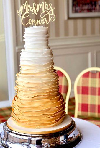 wedding cake 2019 yellow rufler cake cakes n crafts