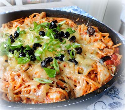 Mexican Chicken Spaghetti