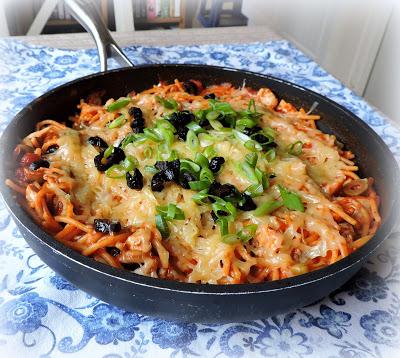 Mexican Chicken Spaghetti