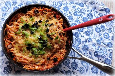 Mexican Chicken Spaghetti