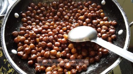 Kala Chana - Ashtami Prasad, How to make North Indian style Dry Kala Chana Recipe