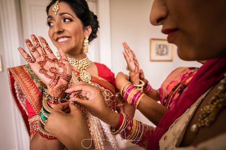 Indian Wedding Bridal Preparations