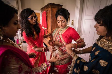 Indian Wedding Bridal Preparations