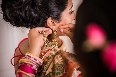 Indian Wedding Bridal Preparations