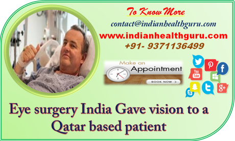 Eye Surgery India Gave Vision To A Qatar Based Patient