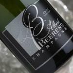 Albert Beerens NV Blanc de Noirs Champagne is comprised of 80% Pinot Noir and 20% Pinot Meunier sourced from the Côte de Bars: