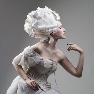 paper arts | baroque paper wigs