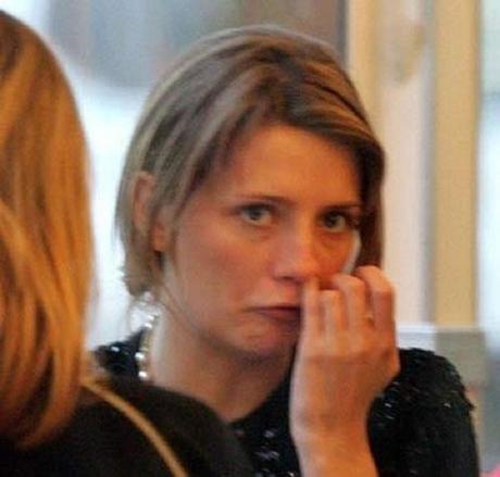 Mischa Barton Picking Her Nose