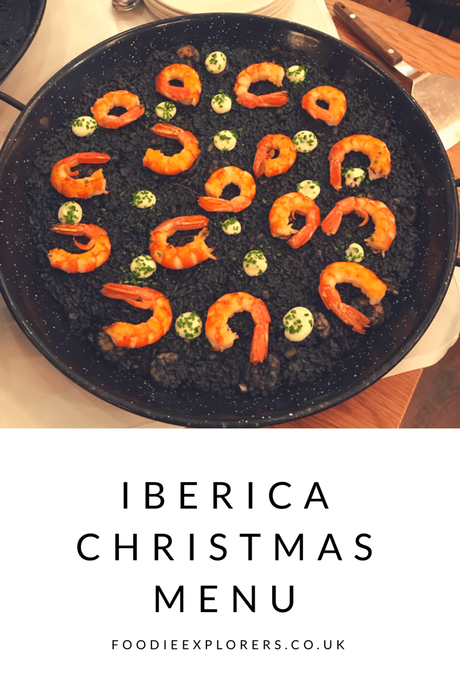 Christmas Menu Preview at Iberica