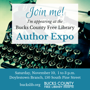 Bucks County Free Library Author Expo-Join Me