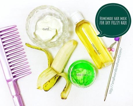 Homemade hair mask for dry frizzy hair Homemade hair mask for dry frizzy hair