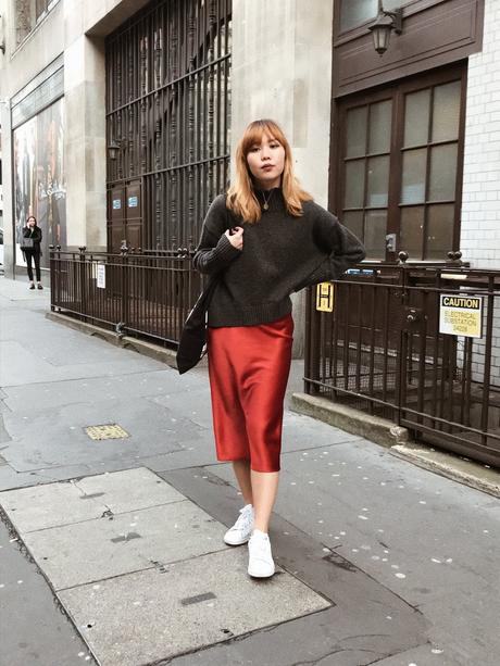 THE MOST COVETED TOPSHOP SATIN SKIRT AND HOW TO WEAR IT