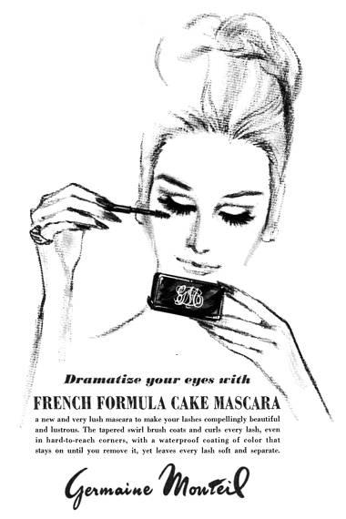 1965 Gemain Monteil cake mascara