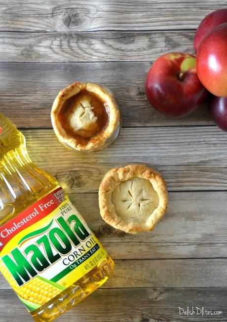Mason Jar Apple Pies