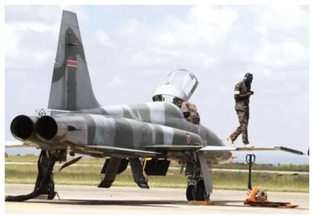 Kenya Air ForceÂ fighter jets arrive in Kisumu Airport ahead of Mashujaa Day celebration in Kakamega (Photos)