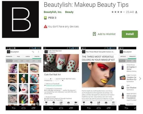 Beautylish (for Android and iOS)