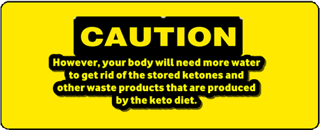 caution for keto diet