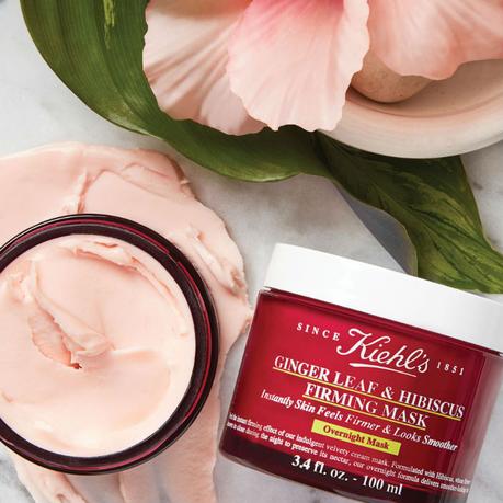 Lights off, Mask on: A night of indulgence with the new Kiehl’s Ginger Leaf and Hibiscus Mask
