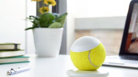 hearO Speaker Upcycles Championship Tennis Balls For High-Tech Memorabilia