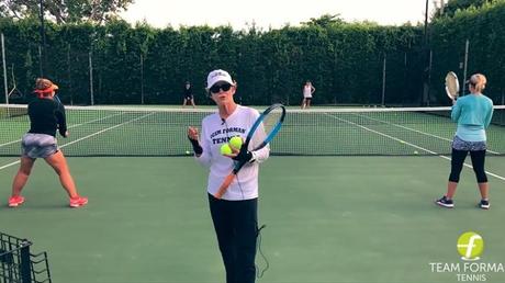 A Doubles Tennis Drill: The T-To-T