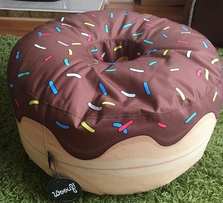 Woouf Chocolate Donut Beanbag Chair