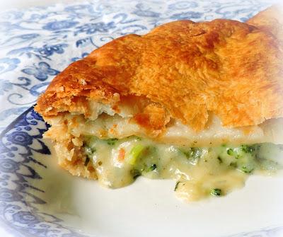 Broccoli, Cauliflower Cheese & Spinach Pie