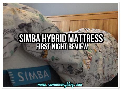Simba hybrid mattress review – Our first night  | #simbasleep … + get a £75 off a Simba Mattress!