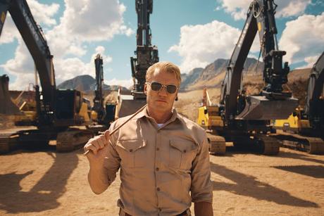 Dolph Lundgren leads the action in Volvo Construction Equipment’s Pump It Up - a new film showcasing the ultimate in excavator endurance