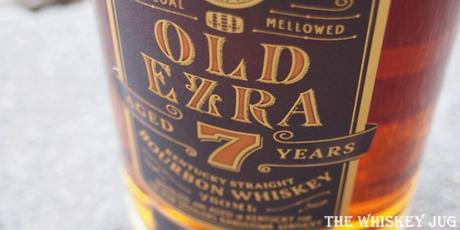Old Ezra 7 Years Barrel Strength Bourbon Detail