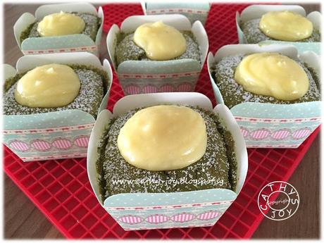 Matcha Hokkaido Cupcakes