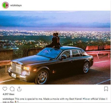 ‘My Best Friend’- Wizkid To Tiwa Savage as He Shares Loved up Photo of Them After Fever Video