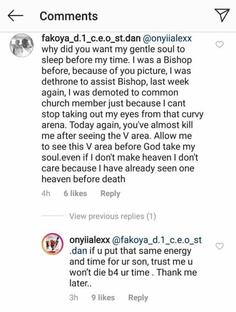 Man Publicly begs Actress Onyi Alex to Show him Her P¥ssy, Says he Prefers her Body to Heaven